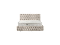 Design CHESTER Bett, Boxspringbett inkl Matratze