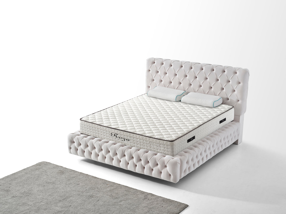 Design CHESTER Bett, Boxspringbett inkl Matratze