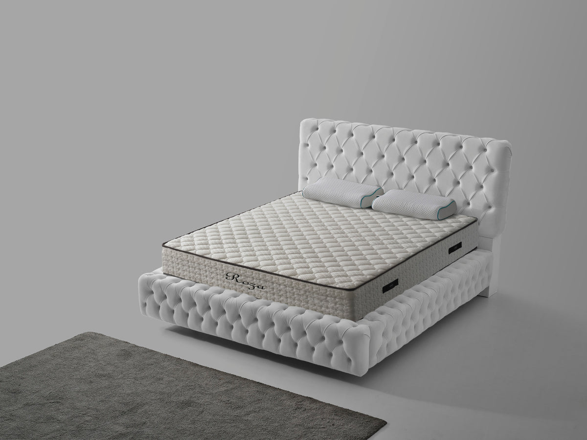 Design CHESTER Bett, Boxspringbett inkl Matratze