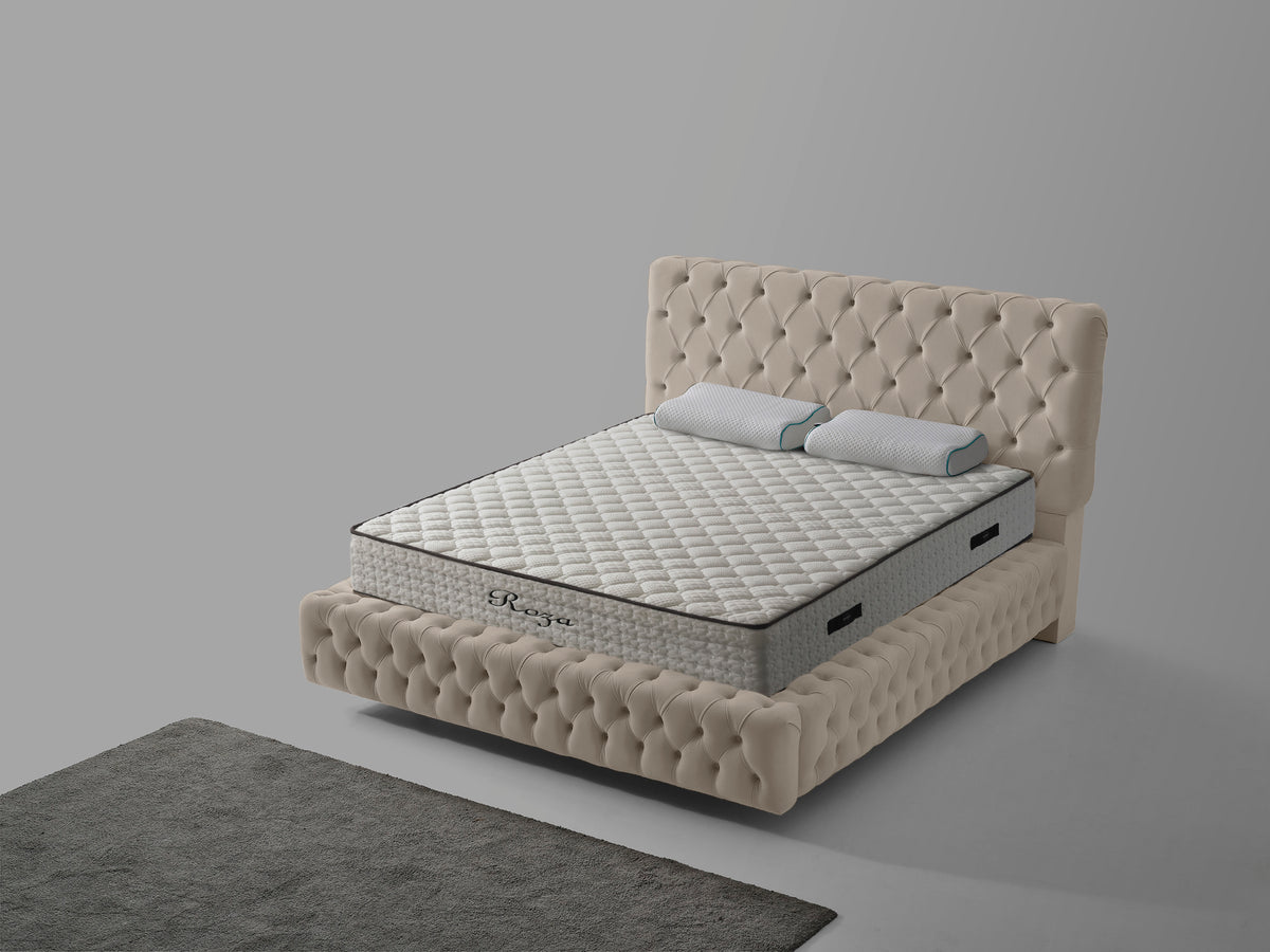 Design CHESTER Bett, Boxspringbett inkl Matratze