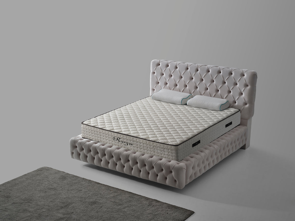 Design CHESTER Bett, Boxspringbett inkl Matratze