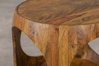 ARCHITECTURE Industrial coffee table 100cm oiled oak black frame