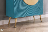 AMAZONAS solid sideboard 160cm mango wood natural front design