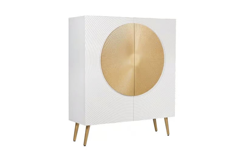 AMAZONAS solid sideboard 160cm mango wood natural front design