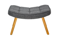 SCANDINAVIA Design Hocker Massivholz Scandinavian Design Fußhocker