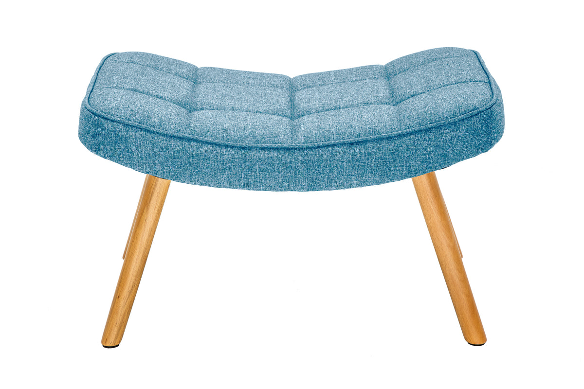 SCANDINAVIA Design Hocker Massivholz Scandinavian Design Fußhocker