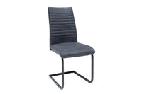 APARTMENT Industrial cantilever chair with metal frame