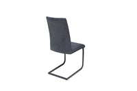 APARTMENT Industrial cantilever chair with metal frame