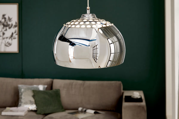 CHROME BALL designer hanging lamp 32cm chrome pendant light modern design