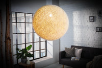 COCOONING XL Filigree hanging lamp 60cm white ball light