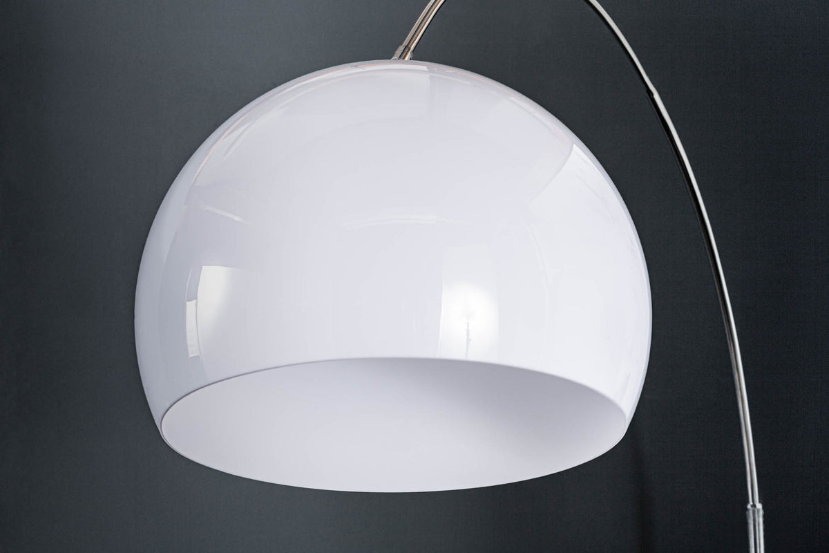 LOUNGE DEAL Ausziehbare Bogenlampe 175-205cm Marmorfuß Stehlampe