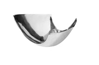 ABSTRACT Modern bowl 24cm aluminum polished decoration