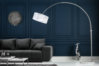 EXTENSO Design Bogenlampe 230cm Stehlampe mit Marmorfuß