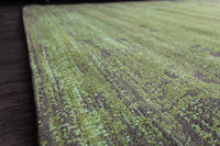 POP ART Eleganter Baumwoll-Teppich 240x160cm smaragdgrün orientalisches Muster