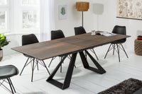 CONCORD extendable dining table 180-230cm oak ceramic made in Italy