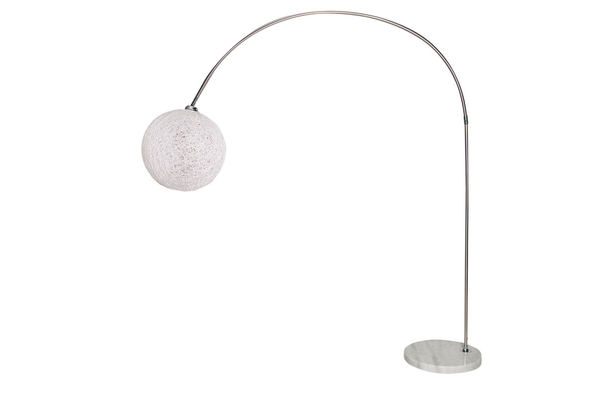 COCOONING Filigree floor lamp 220cm ball lamp