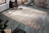 MODERN ART Vintage Baumwoll-Teppich XXL 350x240cm verwaschen Used Look