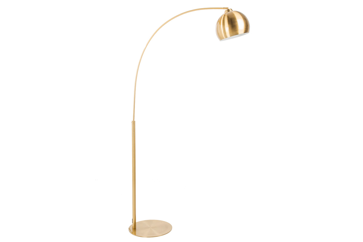 Elegante Bogenlampe LOUNGE DEAL 205cm gold Stehlampe