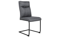 COMFORT Modern cantilever chair gray with comfort handle