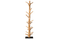 TREE NATURE Solid coat rack 170cm natural wood clothes rack