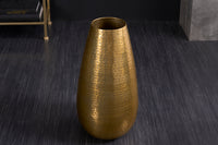 Elegante Vase ORIENT 50cm im Grid Hammerschlag Design