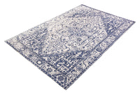 OLD MARRAKESCH Orientalischer Teppich 230x160cm Beige-Blau Used Look