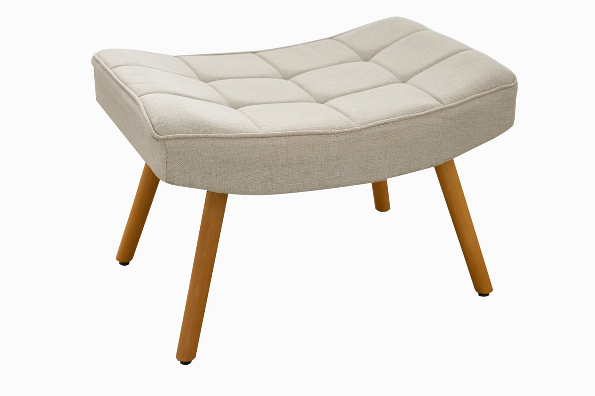 SCANDINAVIA Design Hocker Massivholz Scandinavian Design Fußhocker