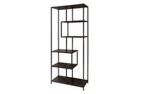 SNAKE Design shelf 165cm oak look bookcase with five shelves