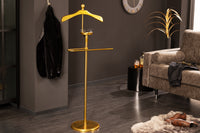 VALET Elegant valet 128cm gold aluminum coat hook coat stand