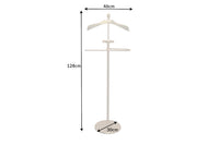 VALET Elegant valet 128cm gold aluminum coat hook coat stand