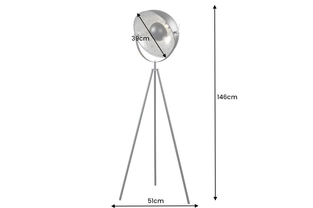 LIANA Modern design floor lamp 120cm white floor lamp