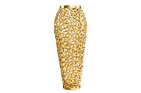 Filigrane Design XXL Vase ABSTRACT LEAF gold Handarbeit