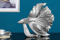 Design Deko Figur Kampffisch CROWNTAIL Betta Fisch Skulptur