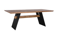 GRAND OAK design dining table 240cm natural wild oak solid wood