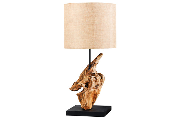 EL TORO Extravagant table lamp 68cm black bull head table lamp