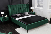 SIXTIES Modern double bed 160x200cm queen size upholstered bed