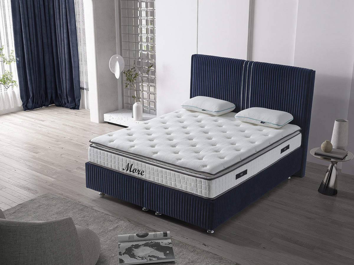 Design More Bett, Boxspringbett inkl Matratze