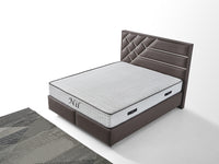 Design Nil Bett, Boxspringbett inkl Matratze