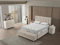 Design Relax Bett, Boxspringbett inkl Matratze