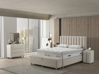 Design Relax Bett, Boxspringbett inkl Matratze