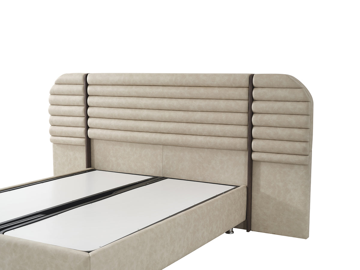 Design Roza Bett, Boxspringbett inkl Matratze