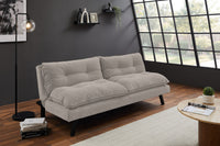 Chesterfield 2 seater sofa 150cm antique brown with button stitching and spring core