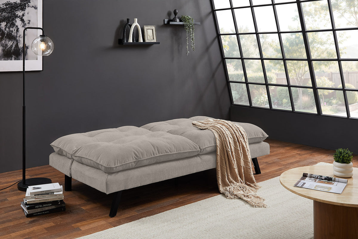 Chesterfield 2 seater sofa 150cm antique brown with button stitching and spring core