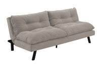 Chesterfield 2 seater sofa 150cm antique brown with button stitching and spring core