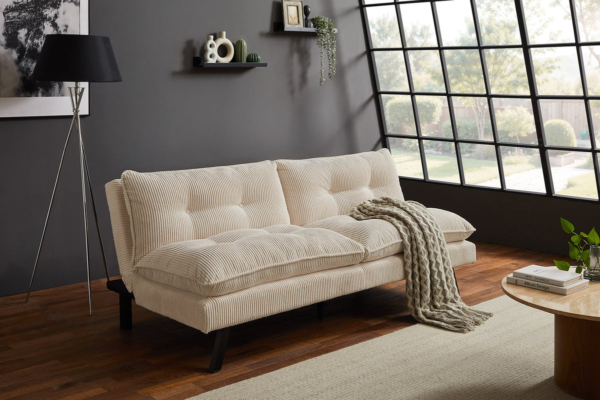 Chesterfield 2 seater sofa 150cm antique brown with button stitching and spring core