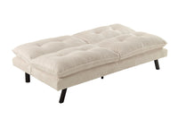 Chesterfield 2 seater sofa 150cm antique brown with button stitching and spring core