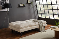 Chesterfield 2 seater sofa 150cm antique brown with button stitching and spring core