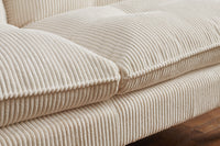 Chesterfield 2 seater sofa 150cm antique brown with button stitching and spring core
