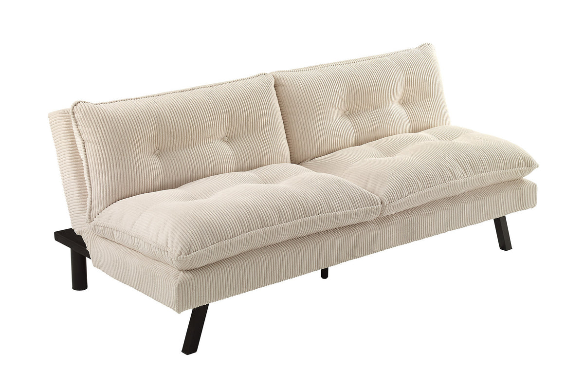 Chesterfield 2 seater sofa 150cm antique brown with button stitching and spring core