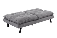 Chesterfield 2 seater sofa 150cm antique brown with button stitching and spring core